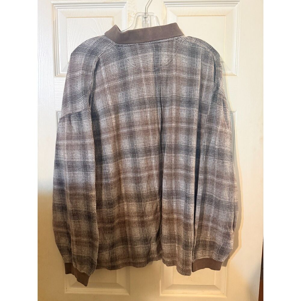 🔥 Vintage Caravan Long Sleeve Polo Sweater/Shirt 🔥 Size Large - Picture 2 of 3